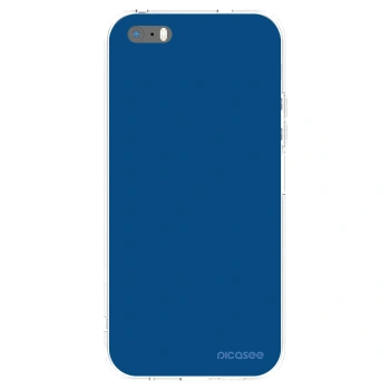 Picasee διαφανής θήκη σιλικόνης Apple iPhone 6 Plus/6S Plus - Navy Blue