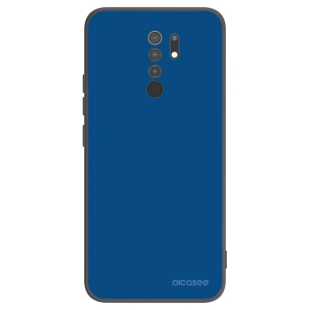 Picasee Μαύρη θήκη σιλικόνης για Xiaomi Redmi 9 - Navy Blue