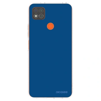 Picasee διαφανής θήκη σιλικόνης Xiaomi Redmi 9C - Navy Blue