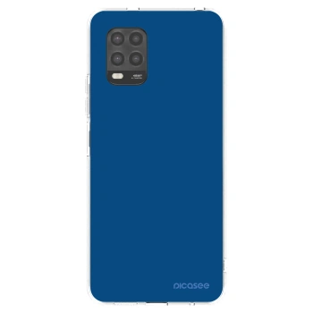 Picasee διαφανής θήκη σιλικόνης Xiaomi Mi 10 Lite - Navy Blue