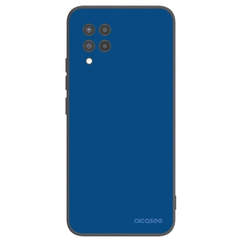 Picasee Μαύρη θήκη σιλικόνης για Samsung Galaxy A42 A426B - Navy Blue