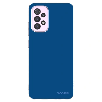 Picasee διαφανής θήκη σιλικόνης Samsung Galaxy A32 5G A326B - Navy Blue
