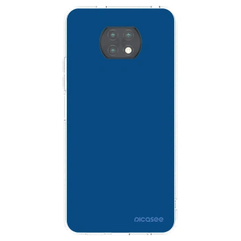 Picasee διαφανής θήκη σιλικόνης Xiaomi Redmi Note 9T - Navy Blue