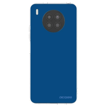 Picasee διαφανής θήκη σιλικόνης Huawei Nova 8i - Navy Blue