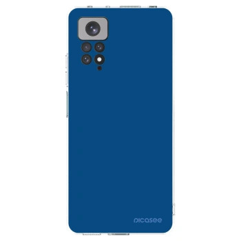 Picasee διαφανής θήκη σιλικόνης Xiaomi Redmi Note 11 - Navy Blue