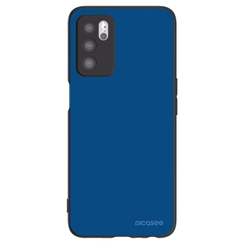 Picasee Μαύρη θήκη σιλικόνης για OPPO A16s - Navy Blue