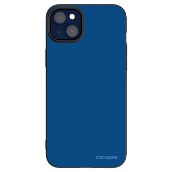 Picasee Μαύρη θήκη σιλικόνης για Apple iPhone 14 Plus - Navy Blue