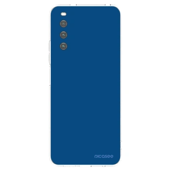 Picasee διαφανής θήκη σιλικόνης Sony Xperia 10 IV 5G - Navy Blue