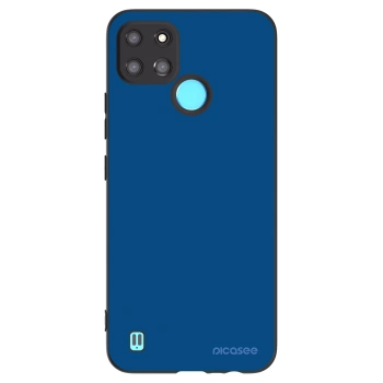 Picasee Μαύρη θήκη σιλικόνης για Realme C21Y - Navy Blue