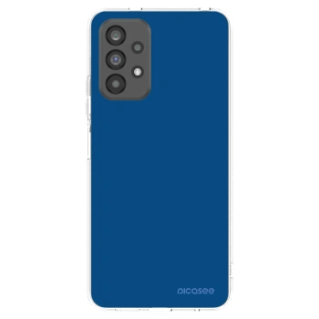 Picasee διαφανής θήκη σιλικόνης Samsung Galaxy A73 5G - Navy Blue