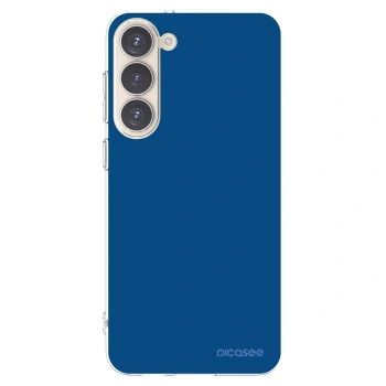 Picasee διαφανής θήκη σιλικόνης Samsung Galaxy S23+ 5G - Navy Blue