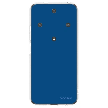 Picasee διαφανής θήκη σιλικόνης Honor Magic5 Lite 5G - Navy Blue