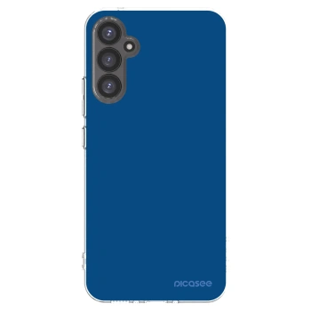 Picasee διαφανής θήκη σιλικόνης Samsung Galaxy A34 5G A346B - Navy Blue
