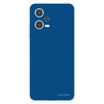 Picasee διαφανής θήκη σιλικόνης Xiaomi Redmi Note 12 5G - Navy Blue