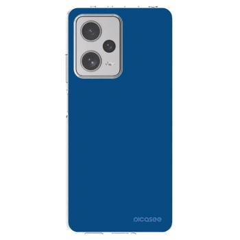 Picasee διαφανής θήκη σιλικόνης Xiaomi Redmi Note 12 Pro+ 5G - Navy Blue