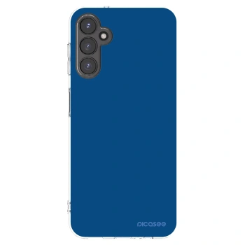 Picasee διαφανής θήκη σιλικόνης Samsung Galaxy A14 4G A145R - Navy Blue