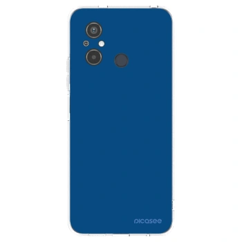 Picasee διαφανής θήκη σιλικόνης Xiaomi Redmi 12C - Navy Blue