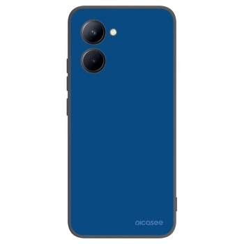 Picasee Μαύρη θήκη σιλικόνης για Realme C33 (2023) - Navy Blue