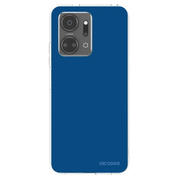 Picasee διαφανής θήκη σιλικόνης Honor X7a - Navy Blue