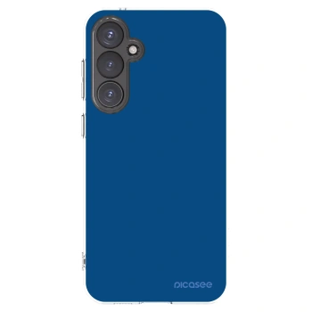 Picasee διαφανής θήκη σιλικόνης Samsung Galaxy S23 FE S711B - Navy Blue