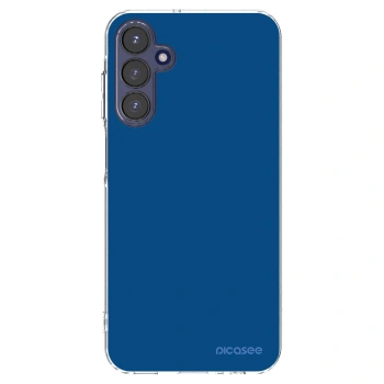 Picasee διαφανής θήκη σιλικόνης Samsung Galaxy A15 A155F 4G - Navy Blue