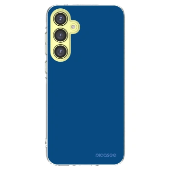 Picasee διαφανής θήκη σιλικόνης Samsung Galaxy A35 5G A356B - Navy Blue