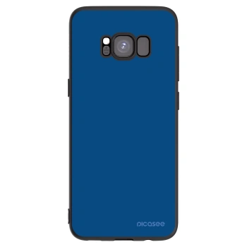 Picasee Μαύρη θήκη σιλικόνης για Samsung Galaxy S8 G950F - Navy Blue