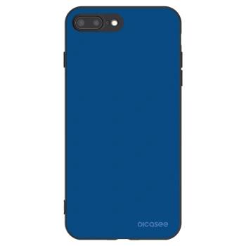 Picasee Μαύρη θήκη σιλικόνης για Apple iPhone 7 Plus - Navy Blue