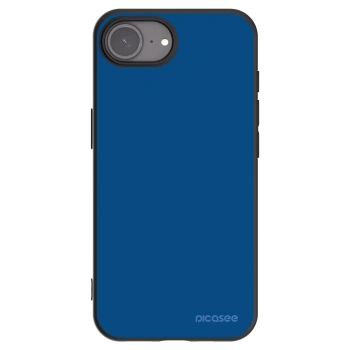 Picasee Μαύρη θήκη σιλικόνης για Apple iPhone 16e - Navy Blue