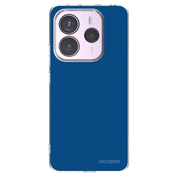 Picasee διαφανής θήκη σιλικόνης Xiaomi Redmi Note 14 5G - Navy Blue