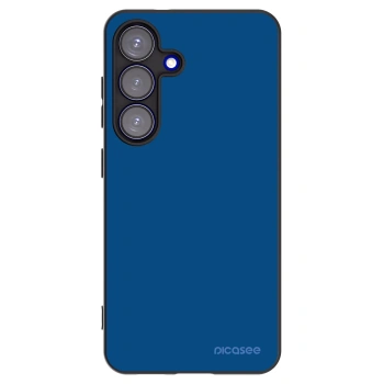 Picasee Μαύρη θήκη σιλικόνης για Samsung Galaxy S25 5G - Navy Blue
