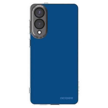 Picasee διαφανής θήκη σιλικόνης Samsung Galaxy S25 Edge 5G - Navy Blue
