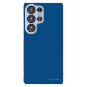 Picasee διαφανής θήκη σιλικόνης Samsung Galaxy S25 Ultra 5G - Navy Blue