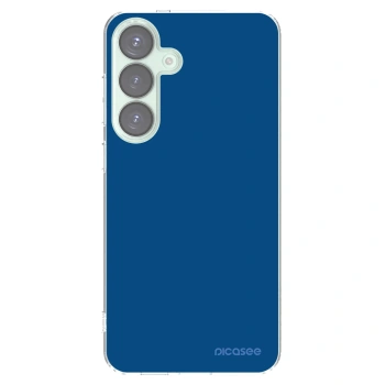 Picasee διαφανής θήκη σιλικόνης Samsung Galaxy S25+ 5G - Navy Blue