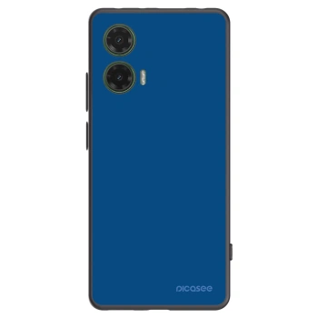 Picasee Μαύρη θήκη σιλικόνης για Motorola Moto G35 5G - Navy Blue