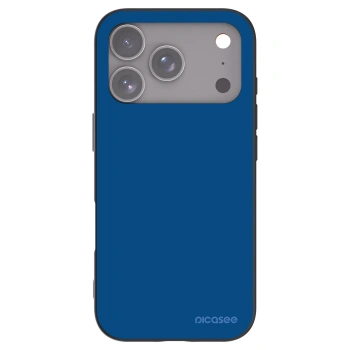 Picasee Μαύρη θήκη σιλικόνης για Apple iPhone 17 Pro - Navy Blue