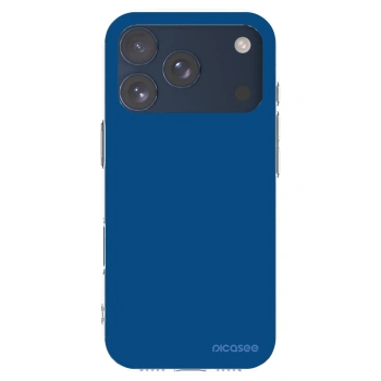 Picasee διαφανής θήκη σιλικόνης Apple iPhone 17 Pro - Navy Blue