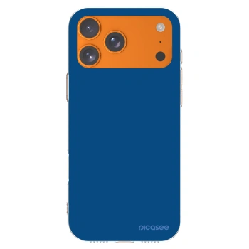 Picasee διαφανής θήκη σιλικόνης Apple iPhone 17 Pro Max - Navy Blue