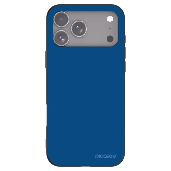 Picasee Μαύρη θήκη σιλικόνης για Apple iPhone 17 Pro Max - Navy Blue