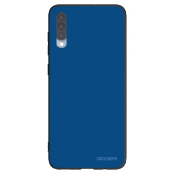 Picasee Μαύρη θήκη σιλικόνης για Samsung Galaxy A70 A705F - Navy Blue