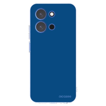 Picasee διαφανής θήκη σιλικόνης Xiaomi Redmi 15C 4G - Navy Blue