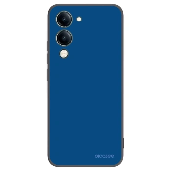 Picasee Μαύρη θήκη σιλικόνης για Vivo Y29s 5G - Navy Blue