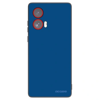Picasee Μαύρη θήκη σιλικόνης για Motorola Edge 50 Fusion - Navy Blue
