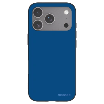 Picasee Μαύρη θήκη σιλικόνης για Apple iPhone 18 Pro - Navy Blue