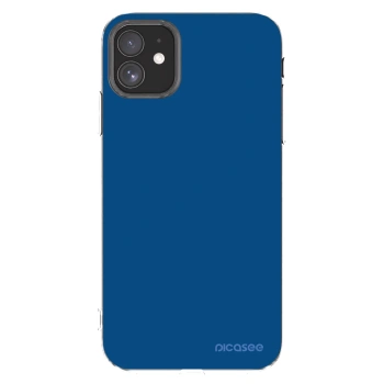 Picasee διαφανής θήκη σιλικόνης Apple iPhone 11 - Navy Blue
