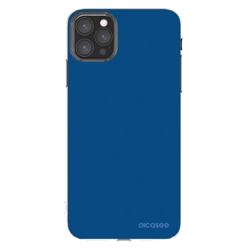 Picasee διαφανής θήκη σιλικόνης Apple iPhone 11 Pro Max - Navy Blue