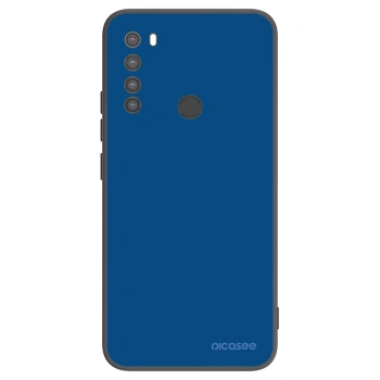 Picasee Μαύρη θήκη σιλικόνης για Xiaomi Redmi Note 8 - Navy Blue