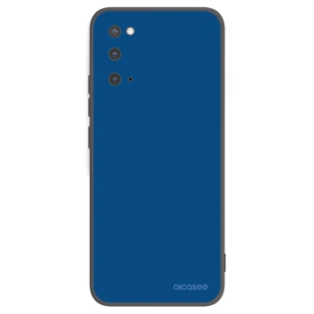 Picasee Μαύρη θήκη σιλικόνης για Samsung Galaxy S20 G980F - Navy Blue
