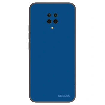Picasee Μαύρη θήκη σιλικόνης για Xiaomi Redmi Note 9S - Navy Blue
