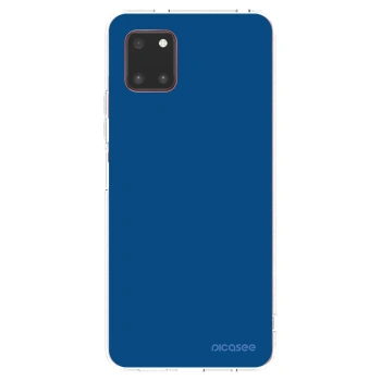 Picasee διαφανής θήκη σιλικόνης Samsung Galaxy Note 10 Lite N770F - Navy Blue